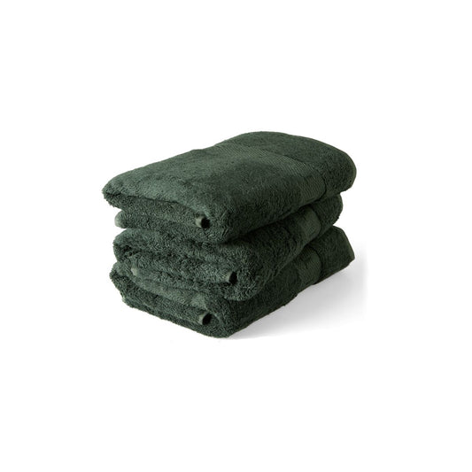 Super Smooth Cotton Hand Towel 50x100cm Moss Green