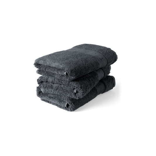 Super Smooth Cotton Hand Towel 50x100cm Charcoal Grey
