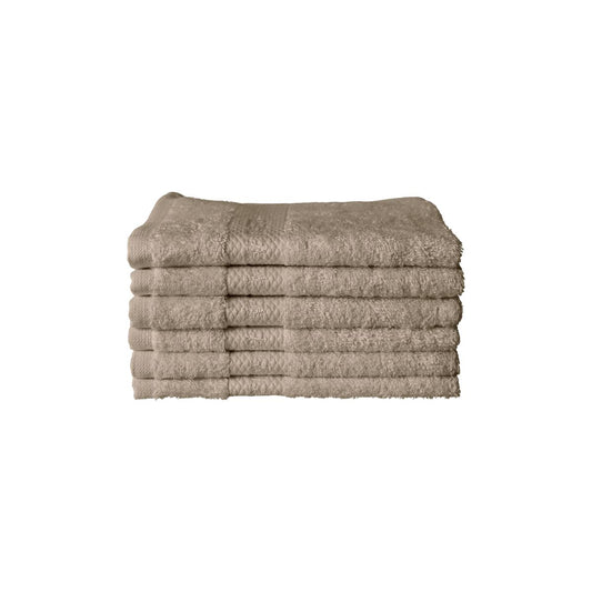 Super Smooth Cotton Guest Towel 30x30cm Sand