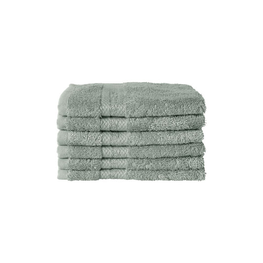 Super Smooth Cotton Guest Towel 30x30cm Misty Jade
