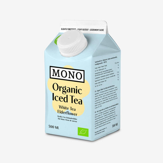 MONO Bio Eistee Weißer Tee Holunderblüte