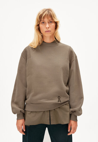 WINONAA - Damen Sweatshirt Relaxed Fit aus Bio-Baumwolle