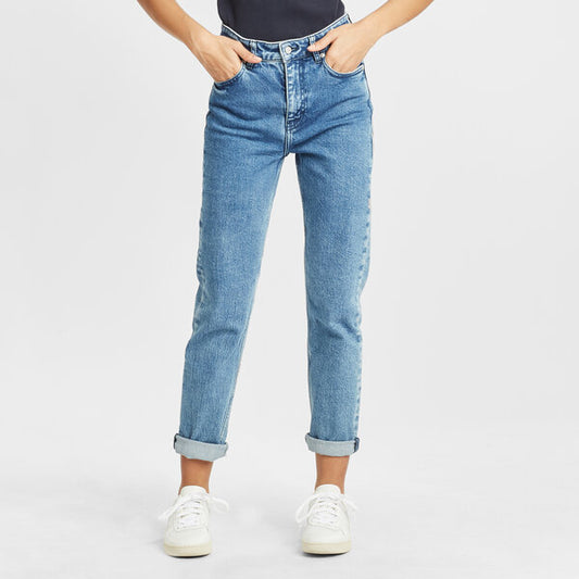 Jeans Mom Fit - IRIS - aus Bio-Baumwolle
