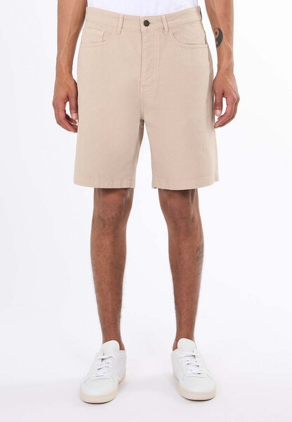 Shorts - Loose 5-pocket canvas twill shorts - aus Bio-Baumwolle