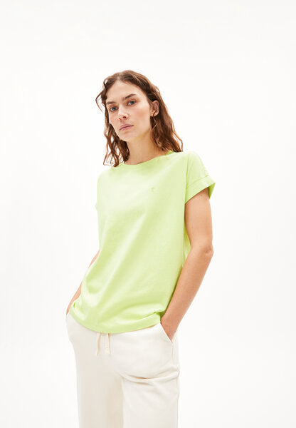 IDAARA - Damen T-Shirt Loose Fit aus Bio-Baumwolle
