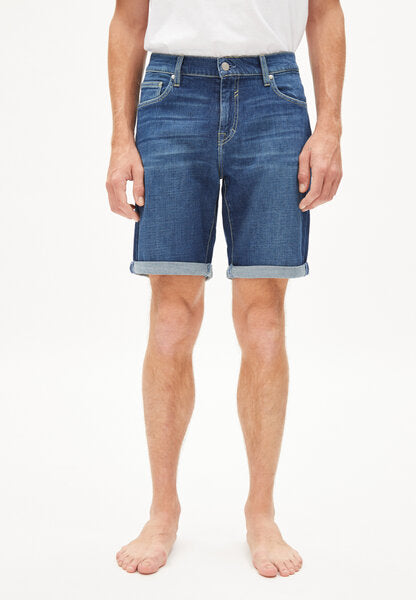 NAAILO HEMP - Herren Jeans Shorts aus Bio-Baumwoll Mix