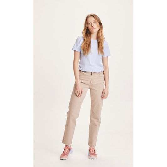 Straight Twill Pants STELLA - NUANCE BY NATURE